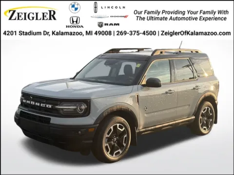 Gray 2023 Ford Bronco Sport Outer Banks for sale in Kalamazoo, MI