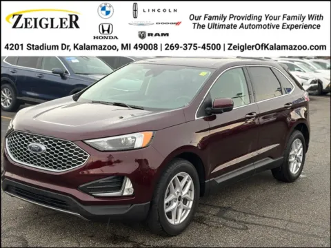 Red 2023 Ford Edge SEL for sale in Kalamazoo, MI