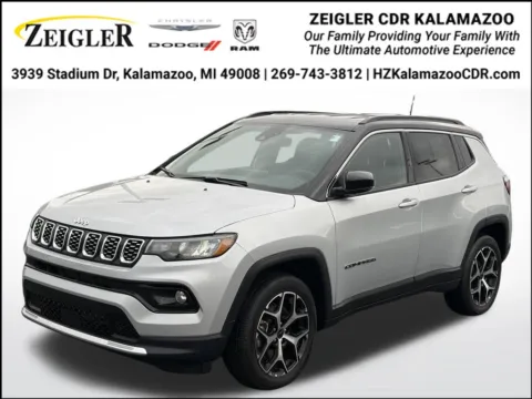 Silver 2025 Jeep Compass Limited for sale in Kalamazoo, MI