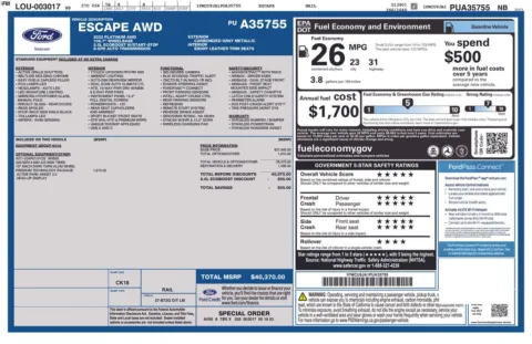 More photos of 2023 Ford Escape Platinum at Zeigler BMW of Kalamazoo, MI