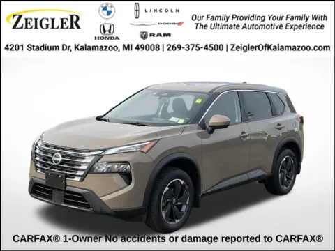 Beige 2025 Nissan Rogue SV for sale in Kalamazoo, MI