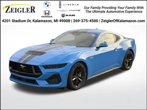 Blue 2025 Ford Mustang GT for sale in Kalamazoo, MI