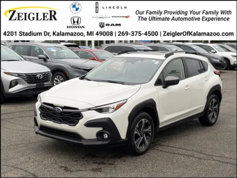 White 2025 Subaru Crosstrek Premium for sale in Kalamazoo, MI