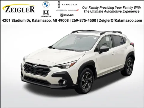 White 2025 Subaru Crosstrek Premium for sale in Kalamazoo, MI