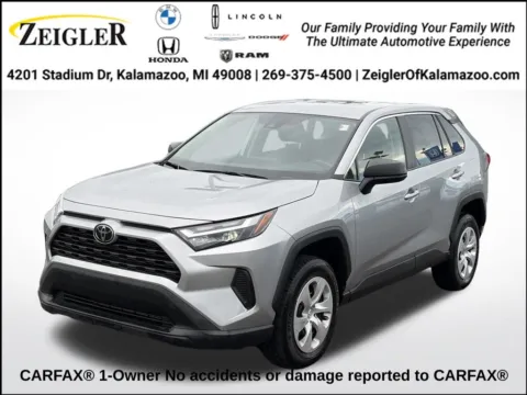 Silver 2025 Toyota RAV4 LE for sale in Kalamazoo, MI