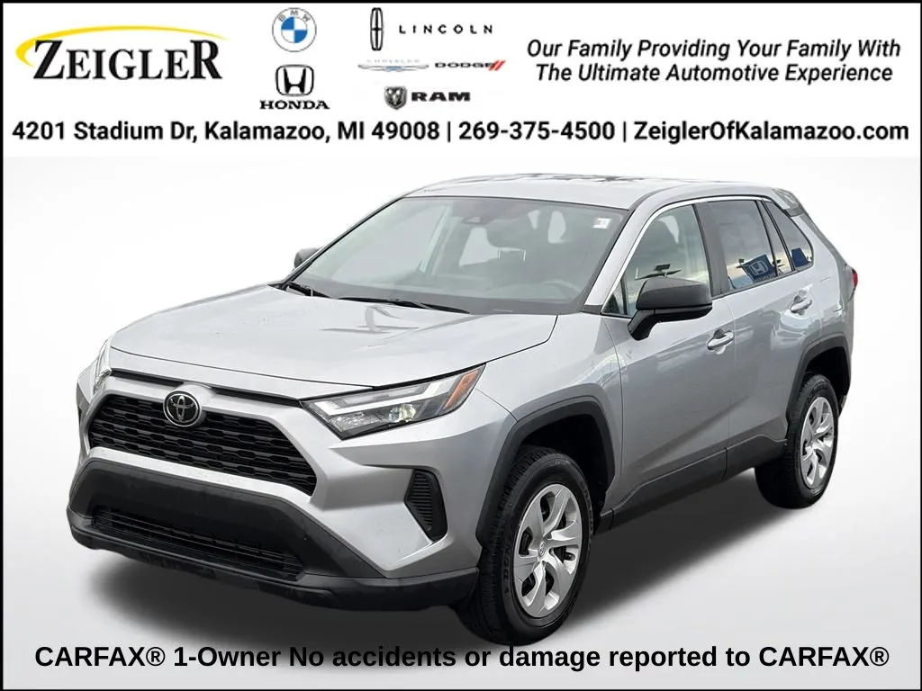 Silver 2025 Toyota RAV4 LE for sale in Kalamazoo, MI