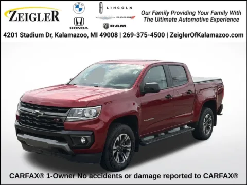 Red 2021 Chevrolet Colorado Z71 for sale in Kalamazoo, MI