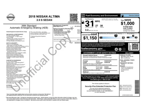 More photos of 2018 Nissan Altima 2.5 S at Zeigler BMW of Kalamazoo, MI