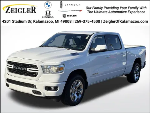 White 2024 Ram 1500 Big Horn/Lone Star for sale in Kalamazoo, MI