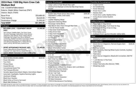 More photos of 2024 Ram 1500 Big Horn/Lone Star at Zeigler BMW of Kalamazoo, MI