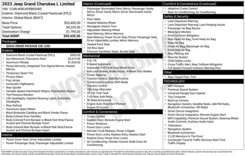 More photos of 2023 Jeep Grand Cherokee L Limited at Zeigler BMW of Kalamazoo, MI
