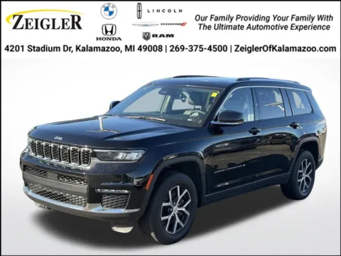 Black 2023 Jeep Grand Cherokee L Limited for sale in Kalamazoo, MI
