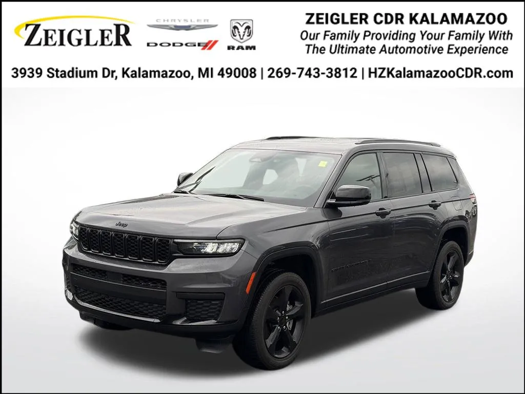 Gray 2023 Jeep Grand Cherokee L Altitude X for sale in Kalamazoo, MI