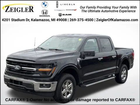 Black 2025 Ford F-150 XLT for sale in Kalamazoo, MI