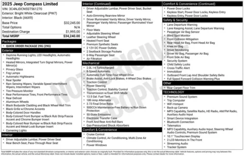 More photos of 2025 Jeep Compass Limited at Zeigler BMW of Kalamazoo, MI