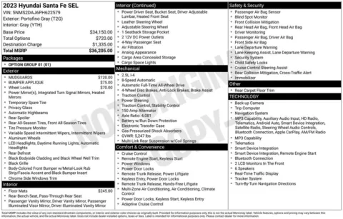 More photos of 2023 Hyundai Santa Fe SEL at Zeigler BMW of Kalamazoo, MI