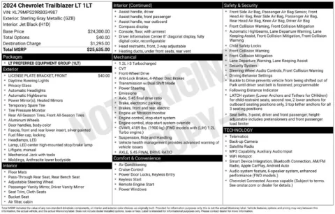 More photos of 2024 Chevrolet TrailBlazer LT at Zeigler BMW of Kalamazoo, MI