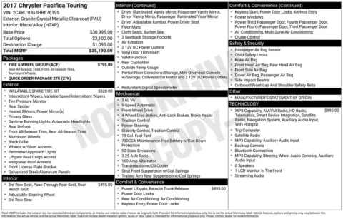 More photos of 2017 Chrysler Pacifica Touring at Zeigler BMW of Kalamazoo, MI