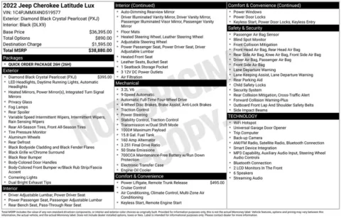 More photos of 2022 Jeep Cherokee Latitude Lux at Zeigler BMW of Kalamazoo, MI