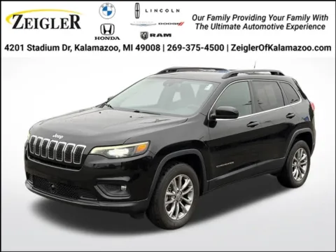 Black 2022 Jeep Cherokee Latitude Lux for sale in Kalamazoo, MI