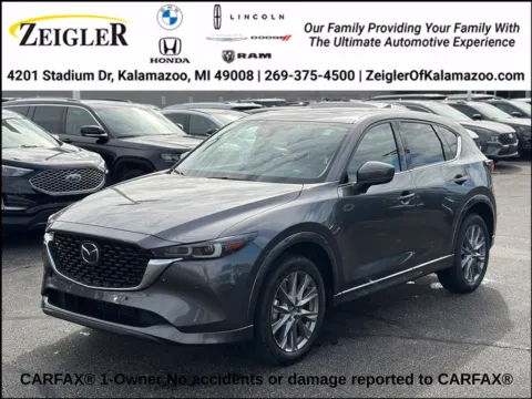 Gray 2025 Mazda CX-5 2.5 S Premium Plus Package for sale in Kalamazoo, MI