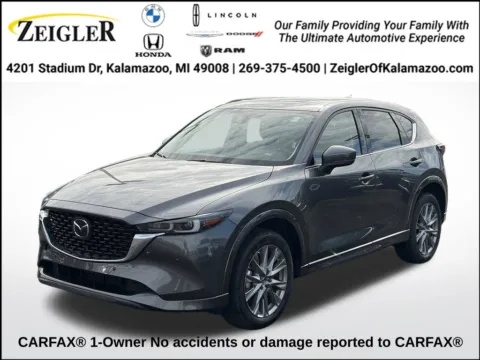 Gray 2025 Mazda CX-5 2.5 S Premium Plus Package for sale in Kalamazoo, MI