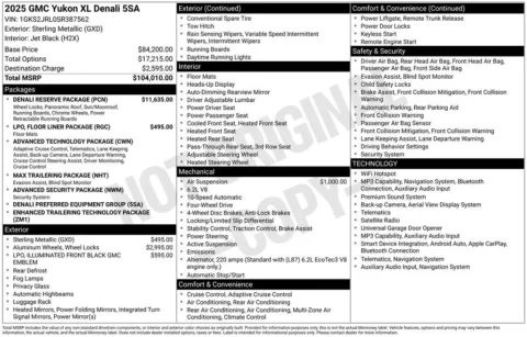 More photos of 2025 GMC Yukon XL Denali at Zeigler BMW of Kalamazoo, MI