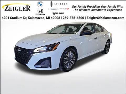 White 2025 Nissan Altima 2.5 SV for sale in Kalamazoo, MI
