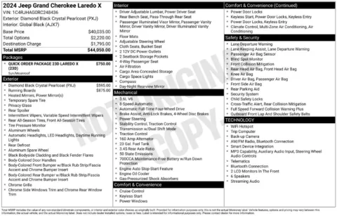 More photos of 2024 Jeep Grand Cherokee Laredo X at Zeigler BMW of Kalamazoo, MI