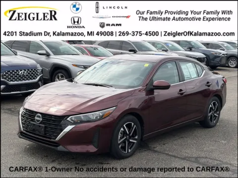 Red 2025 Nissan Sentra SV for sale in Kalamazoo, MI