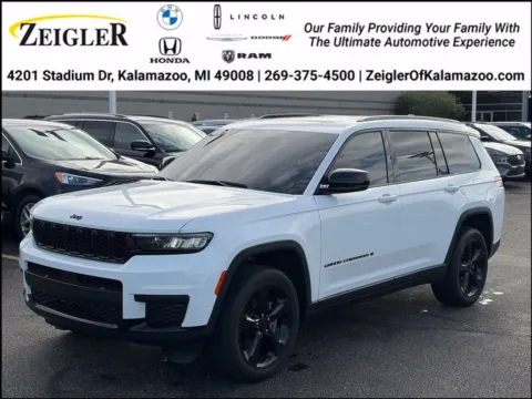 White 2023 Jeep Grand Cherokee L Altitude for sale in Kalamazoo, MI