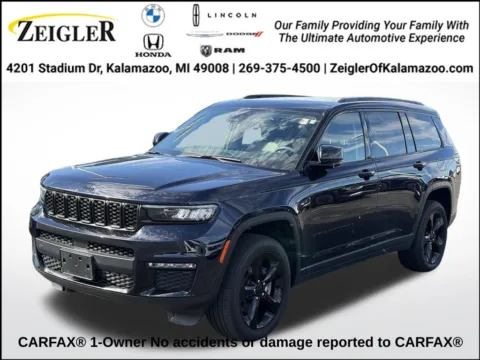 Blue 2023 Jeep Grand Cherokee L Limited for sale in Kalamazoo, MI