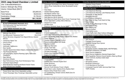 More photos of 2023 Jeep Grand Cherokee L Limited at Zeigler BMW of Kalamazoo, MI