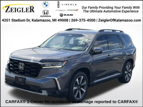 Gray 2023 Honda Pilot Elite for sale in Kalamazoo, MI