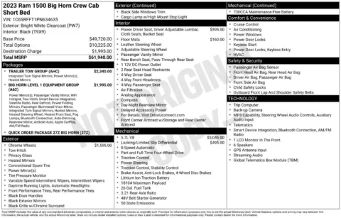 More photos of 2023 Ram 1500 Big Horn/Lone Star at Zeigler BMW of Kalamazoo, MI