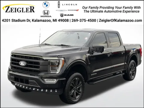Black 2022 Ford F-150 Lariat for sale in Kalamazoo, MI