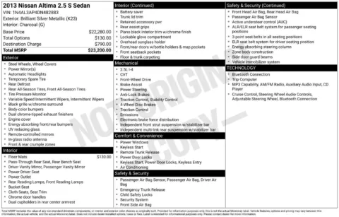 More photos of 2013 Nissan Altima 2.5 S at Zeigler BMW of Kalamazoo, MI