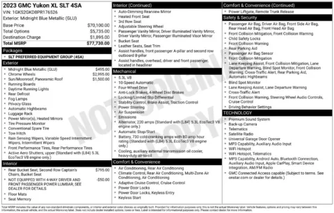 More photos of 2023 GMC Yukon XL SLT at Zeigler BMW of Kalamazoo, MI