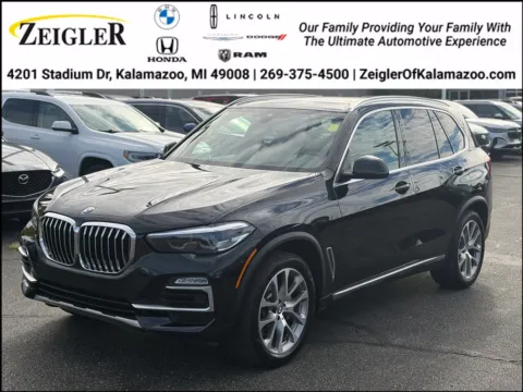 Black 2021 BMW X5 xDrive40i for sale in Kalamazoo, MI