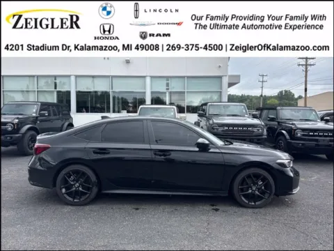 Black 2025 Honda Civic Hybrid Sport for sale in Kalamazoo, MI