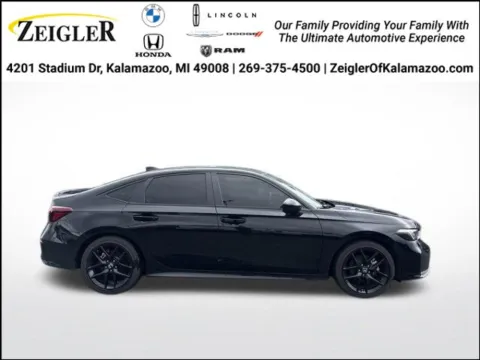 Black 2025 Honda Civic Hybrid Sport for sale in Kalamazoo, MI