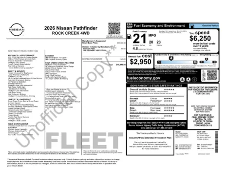 More photos of 2026 Nissan Pathfinder Rock Creek at Zeigler BMW of Kalamazoo, MI