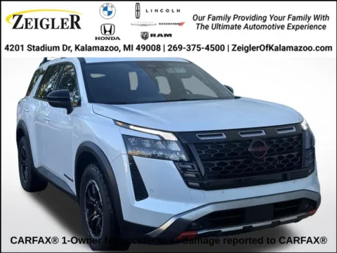White 2026 Nissan Pathfinder Rock Creek for sale in Kalamazoo, MI