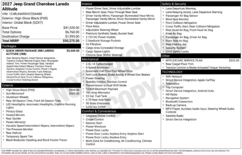 More photos of 2027 Jeep Grand Cherokee Altitude at Zeigler BMW of Kalamazoo, MI