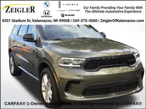 Green 2026 Dodge Durango GT Plus for sale in Kalamazoo, MI