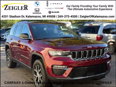 Red 2025 Jeep Grand Cherokee Limited for sale in Kalamazoo, MI
