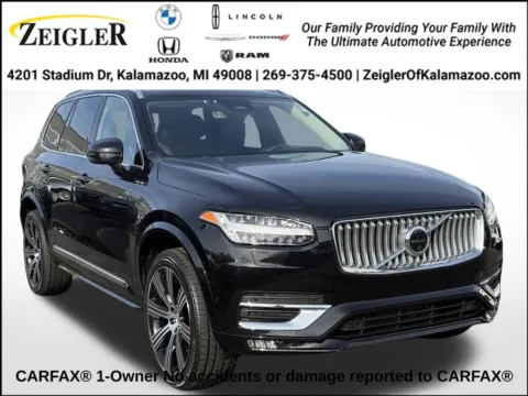 Black 2023 Volvo XC90 Ultimate for sale in Kalamazoo, MI