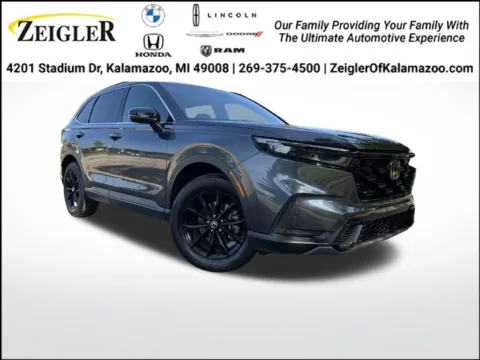Gray 2024 Honda CR-V Hybrid Sport-L for sale in Kalamazoo, MI