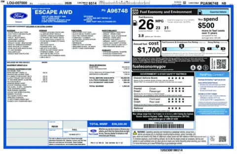 More photos of 2023 Ford Escape ST-Line Select at Zeigler BMW of Kalamazoo, MI