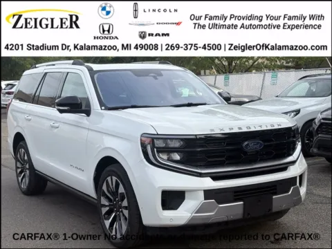 White 2025 Ford Expedition Platinum for sale in Kalamazoo, MI